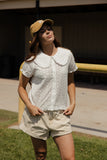 Saltwater Ruffle Blouse