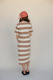 Apple Pie Stripe Midi