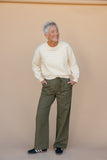 Evergreen Wide Leg Pants
