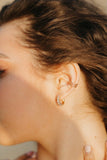 Charlotte Diamond Gold Filled Hoops