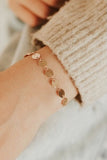 Chloe Gold Filled Coin Bracelet