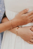 Chloe Gold Filled Coin Bracelet