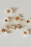 Flower Mini Hoops