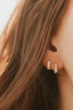 Ivy Diamond Hoops