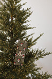 Muslin Swaddle | Santa Checkerboard