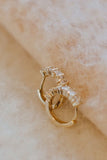 Charlotte Diamond Gold Filled Hoops