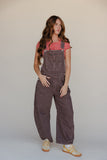 Free People Good Luck Barrel Overalls
