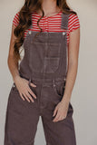 Free People Good Luck Barrel Overalls