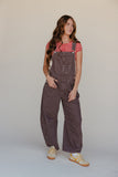 Free People Good Luck Barrel Overalls