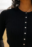 Edith Ruffle Cardigan