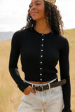 Edith Ruffle Cardigan