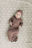 Plum Bamboo Knot Gown