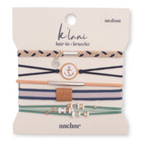 Anchor - Hair Tie Bracelet