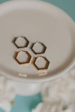 Hexagon Huggies