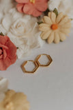 Hexagon Huggies