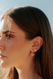 Flower Mini Hoops