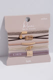 Faith - Hair Tie Bracelet