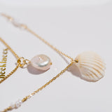 Shimmer Necklace Set - New