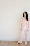 Women's Button Down Set in Hopscotch
