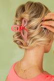 Vintage Bow Claw Clip