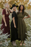 Taylor Jane Wrap Maxi Extended Sizing