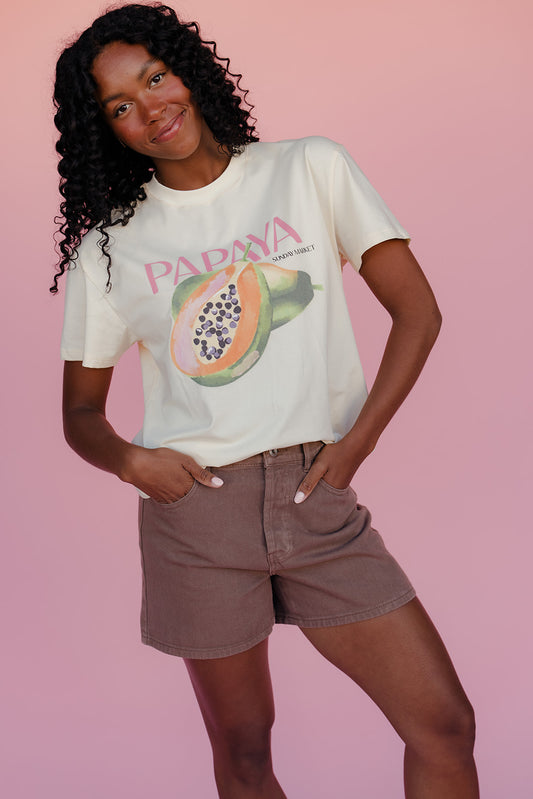 Sun Kissed Papaya Tee