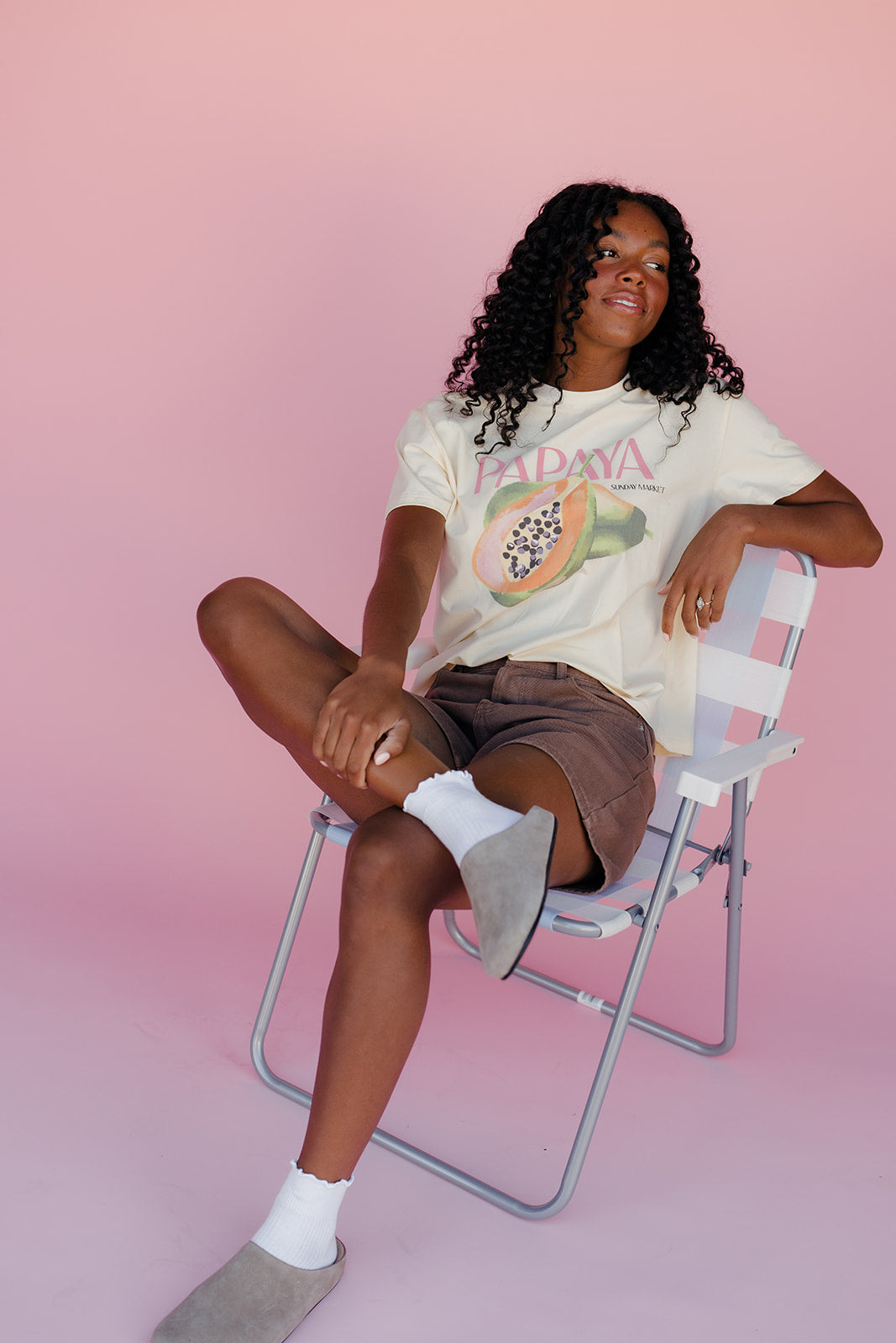 Sun Kissed Papaya Tee