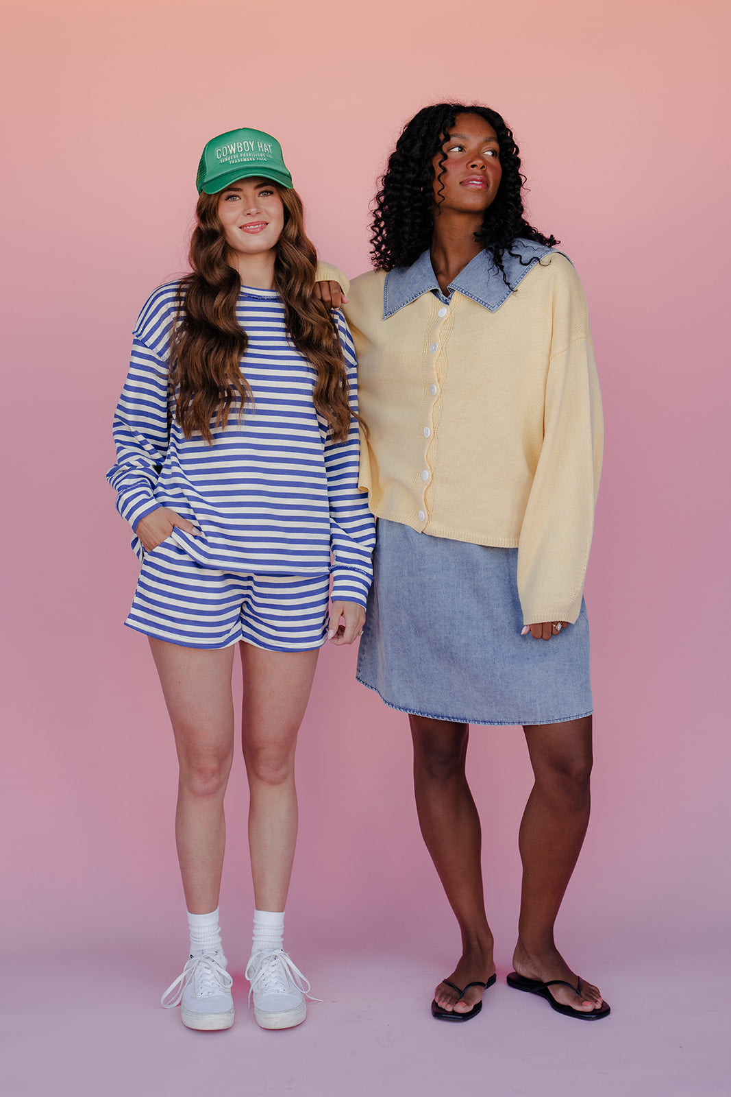 Coastal Morning Stripe Set