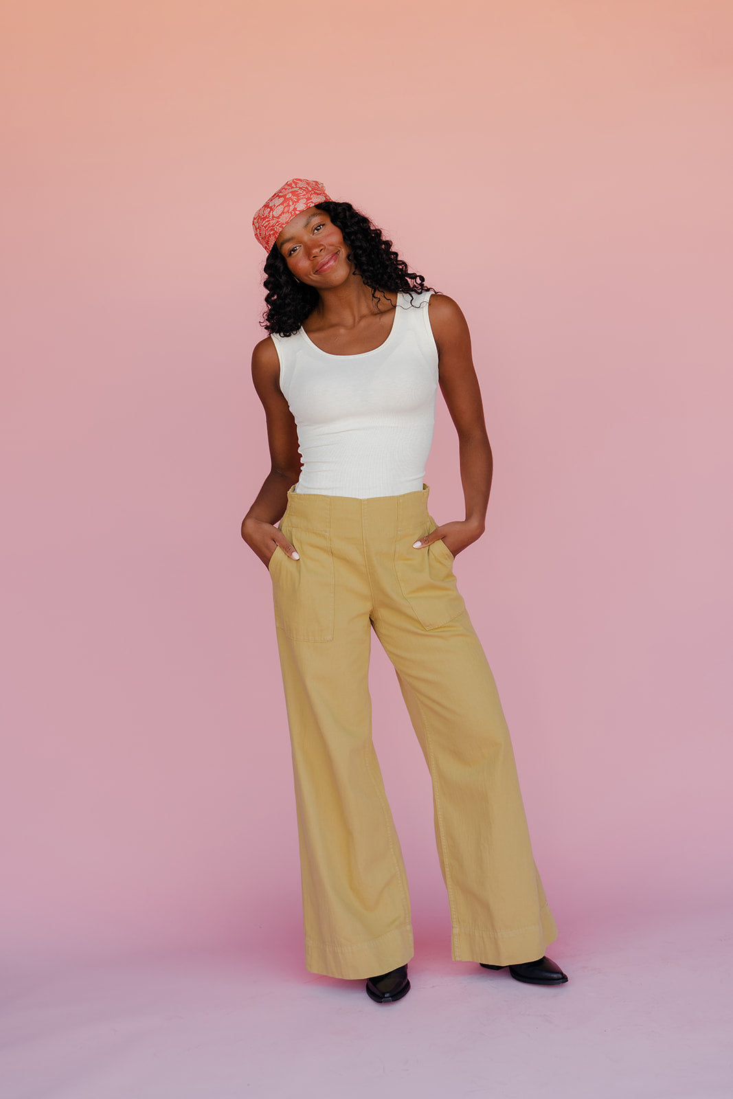 Free People Breezy Denim Pull On Pants