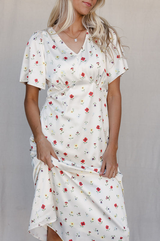 Wildflower Fields Midi Dress