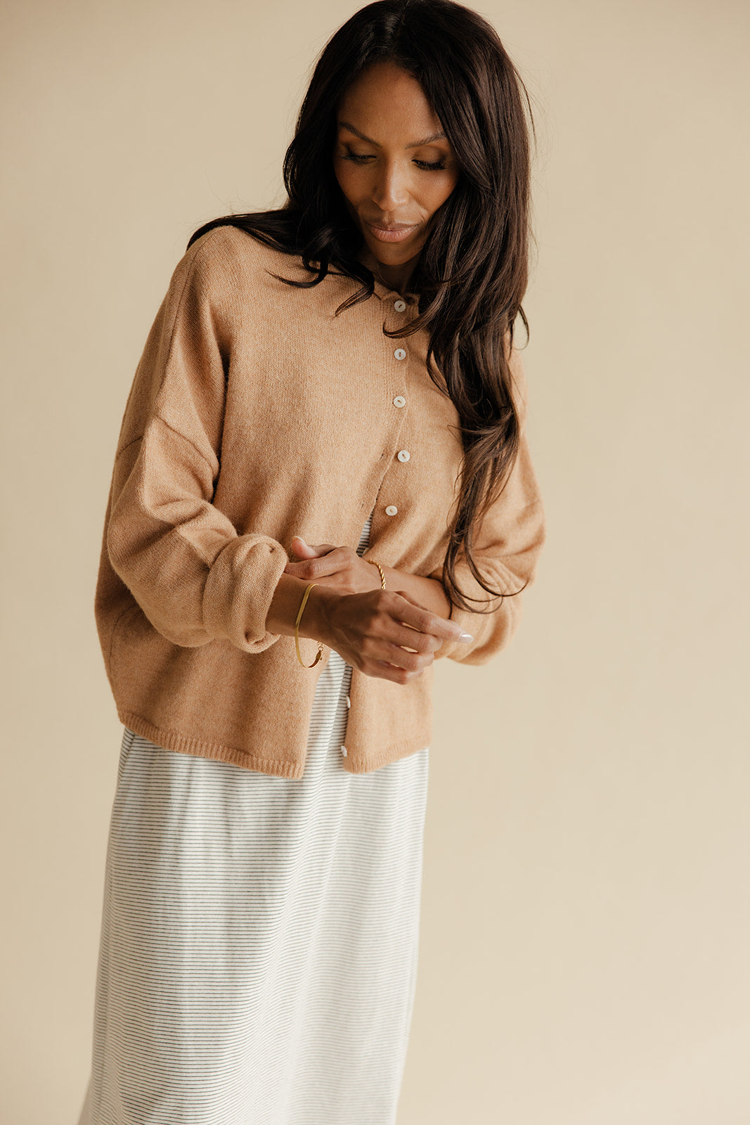 A Single Moment Button Up Cardigan