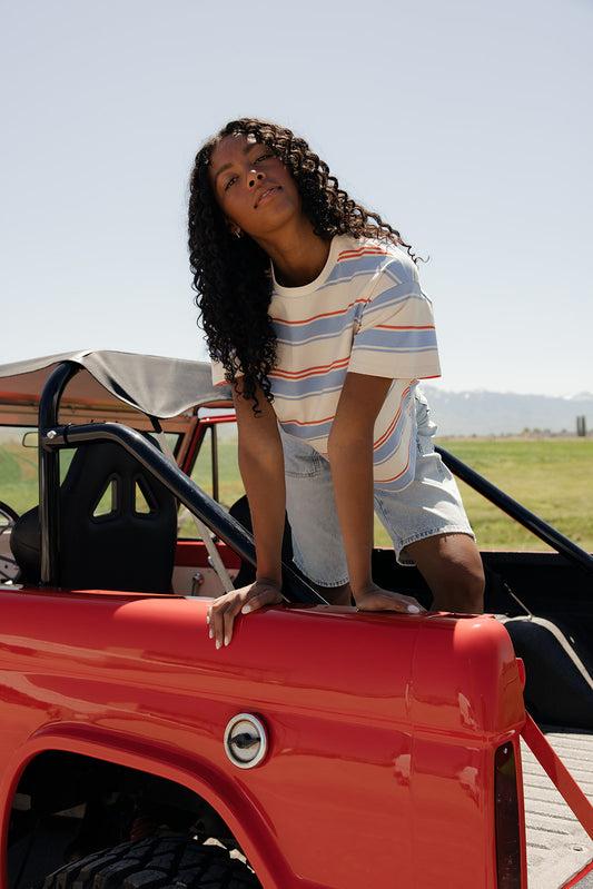 Rocket Pop Stripe Tee