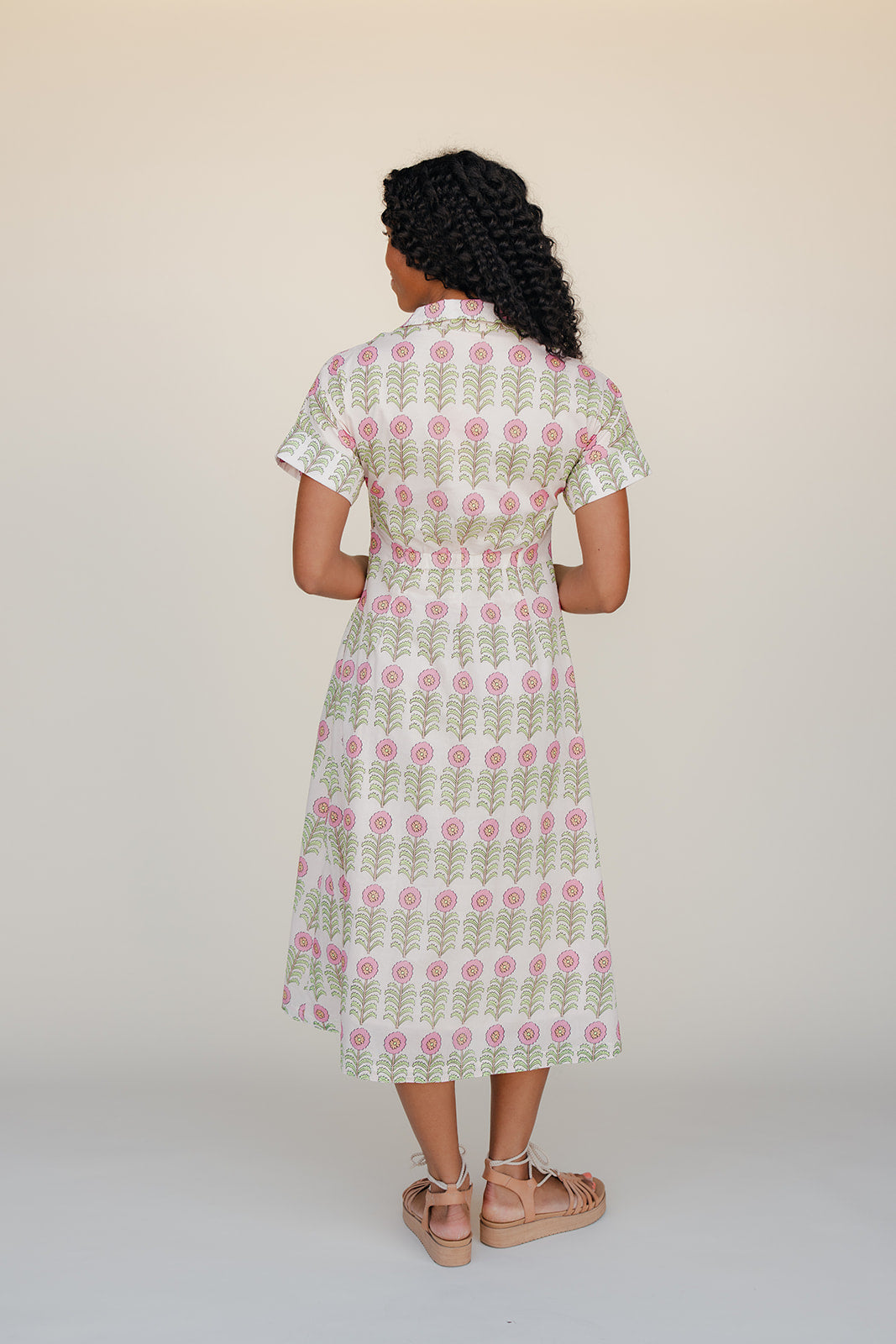 Pretty In Petals Midi Dress