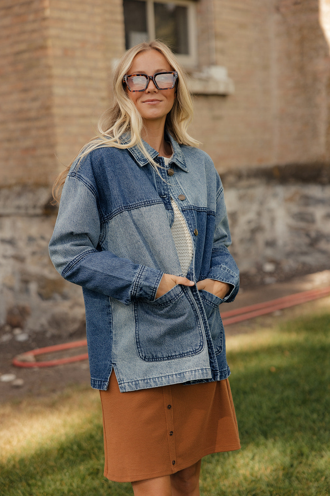 Heritage Patchwork Denim Jacket