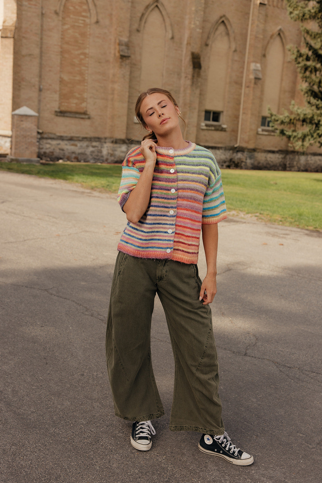 Free People Spotlight Washed Trouser