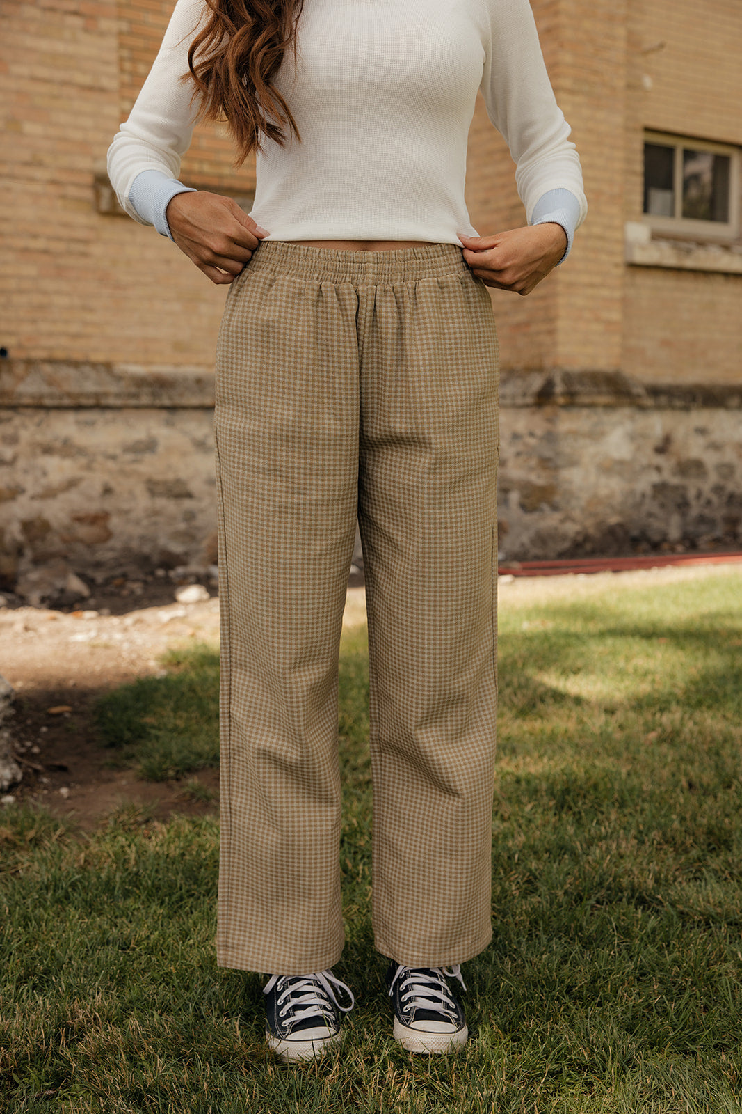 Weekend Market Gingham Pants