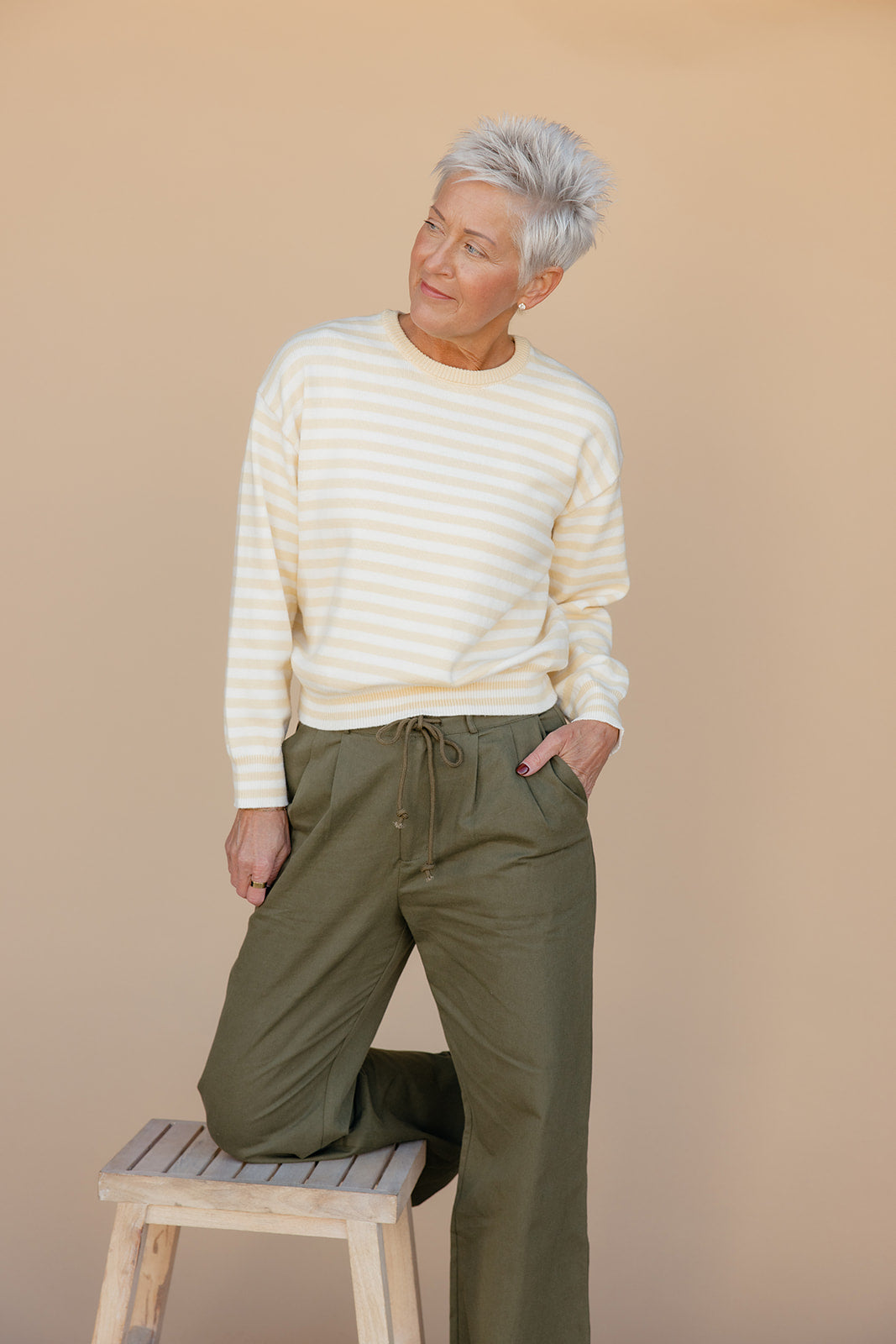 Sunlit Stripe Sweater