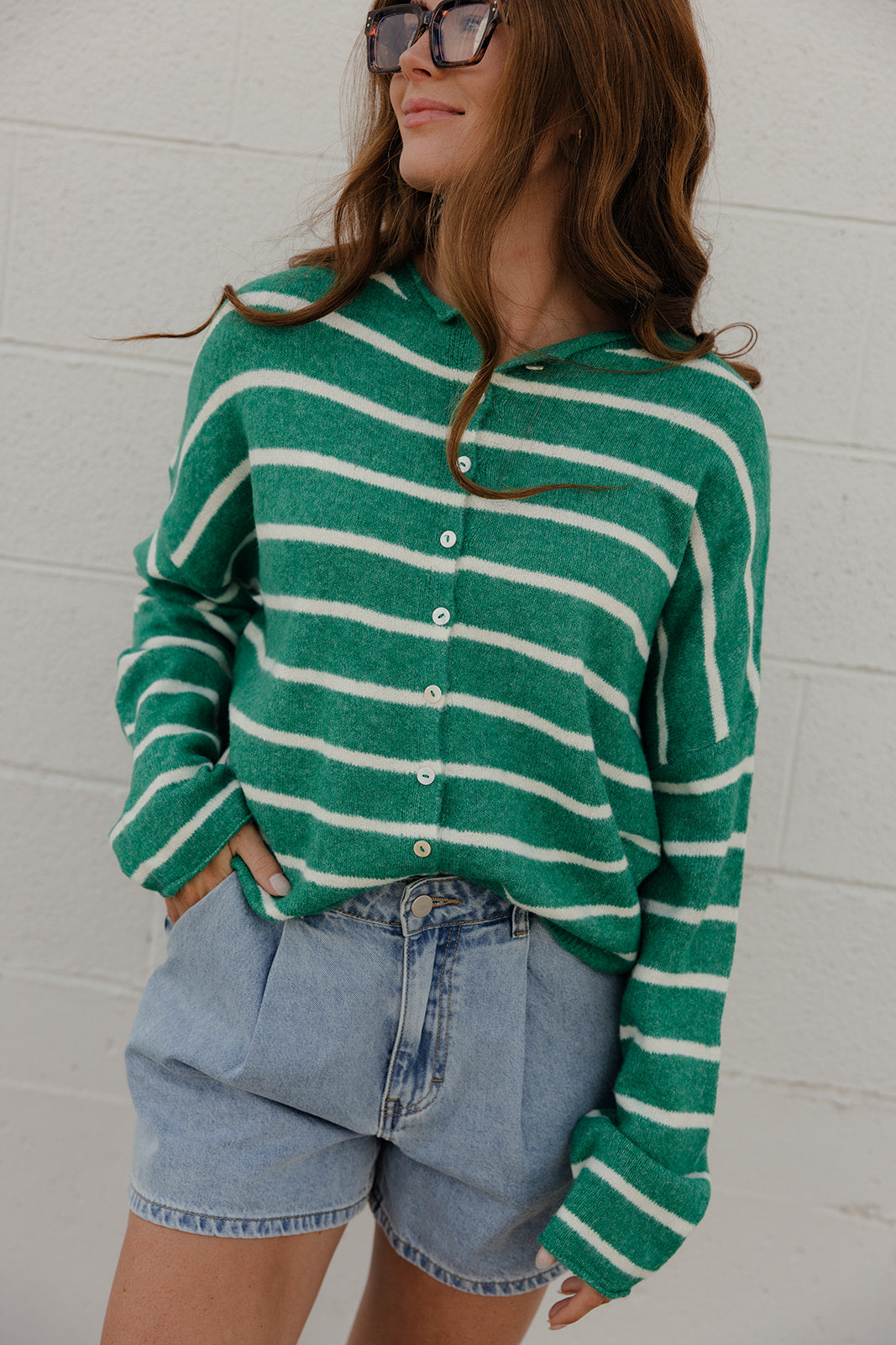 A Single Moment Button Up Cardigan