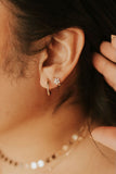 Flower Mini Hoops
