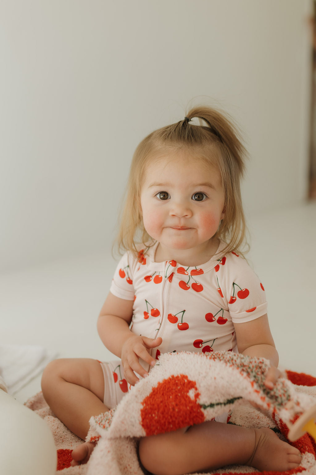 Plush Blanket | Cherry Orchard