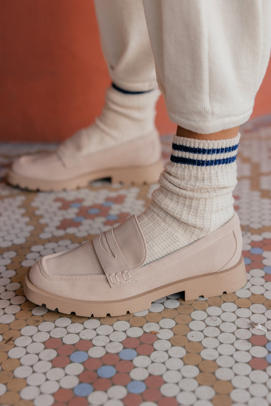 Beige Loafers | ROOLEE