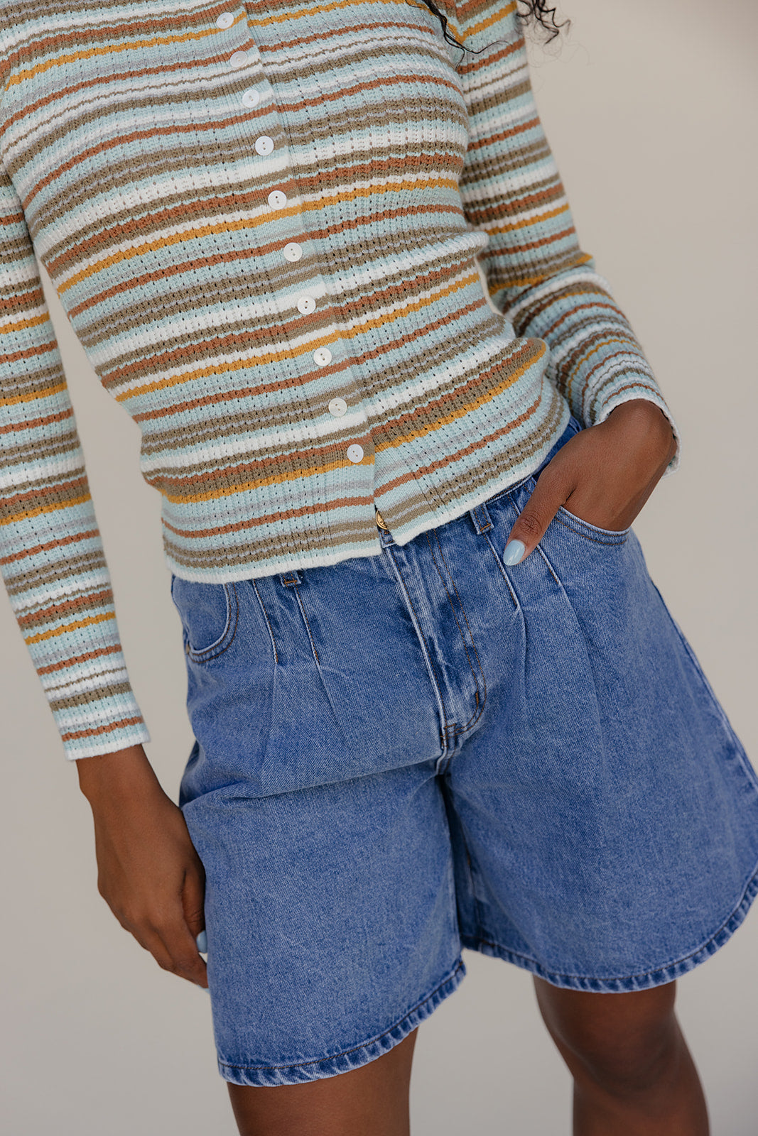 Country Roads Denim Shorts