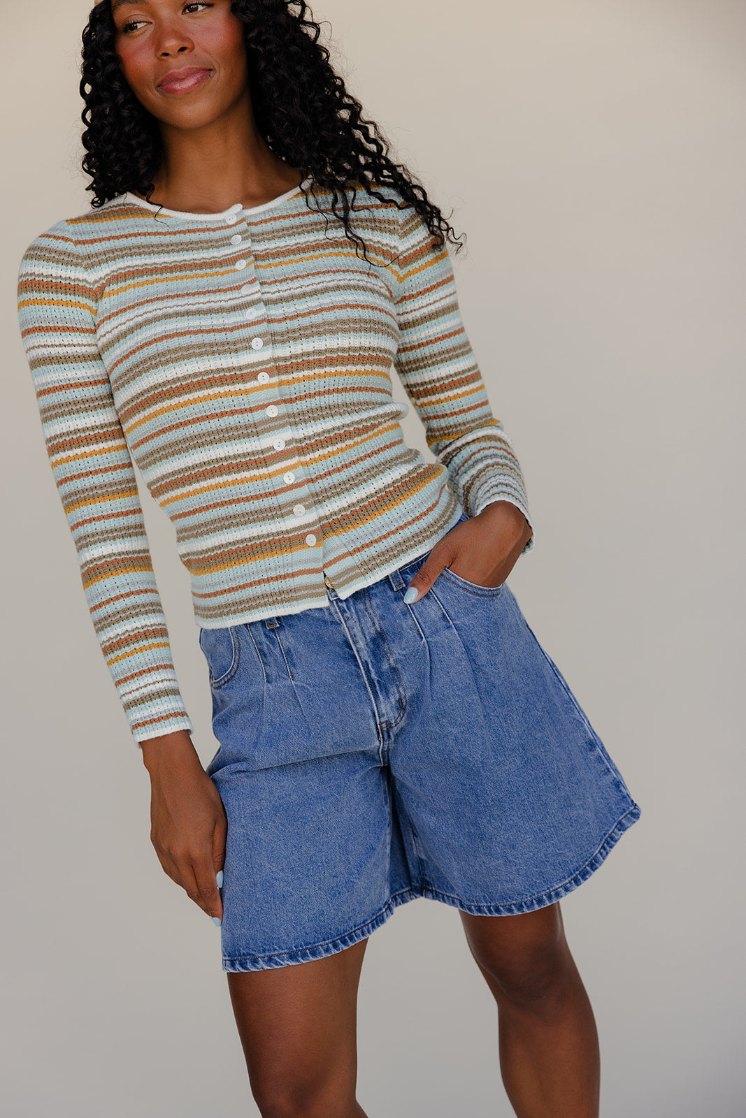 Country Roads Denim Shorts