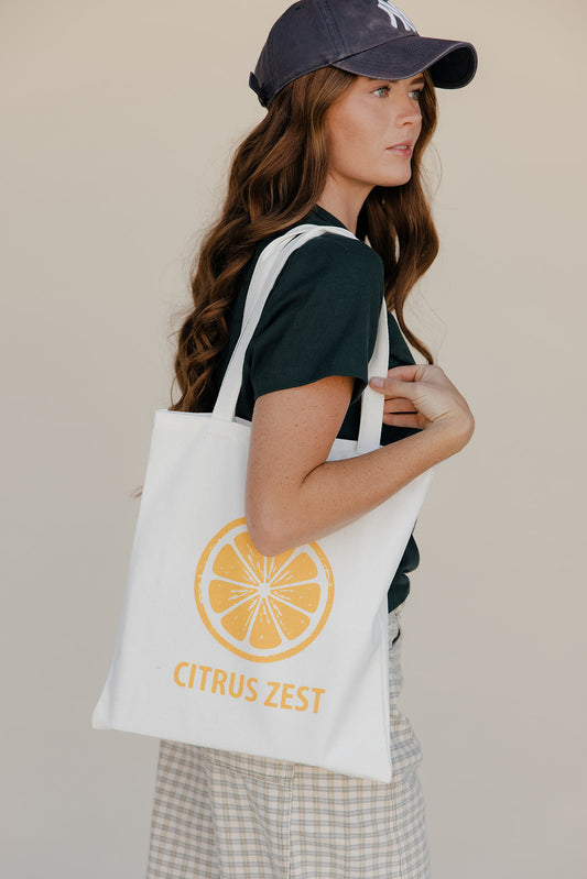 Citrus Zest Tote Bag