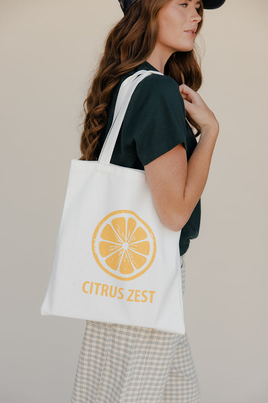 Citrus Zest Tote Bag