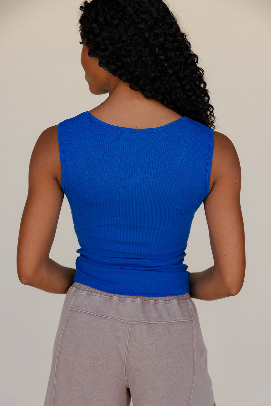 Effortless Ribbed Tank