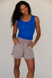 Effortless Ribbed Tank