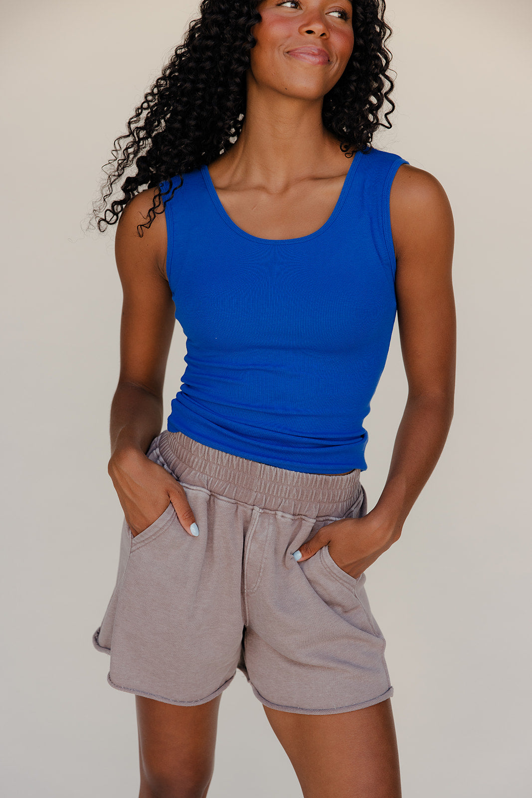 Effortless Ribbed Tank
