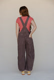 Free People Good Luck Barrel Overalls