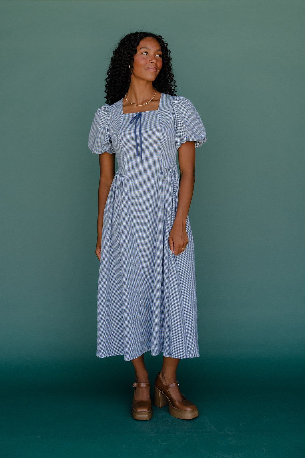 Blueberry Grove Midi Dress